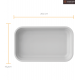 Travessa 25,5X15,2CM Funda Buffet Pro